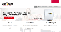 Desktop Screenshot of onehourproducts.com